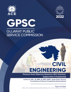 Gujarat Public Service Commission Civil Engineering previous years objective questions with solutions, subjectwise & chapterwise